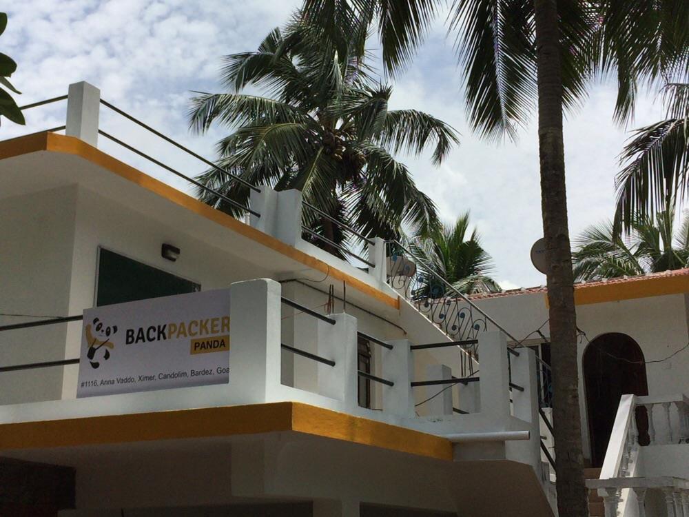 A Pousada Backpacker Panda Goa Calangute Exterior foto