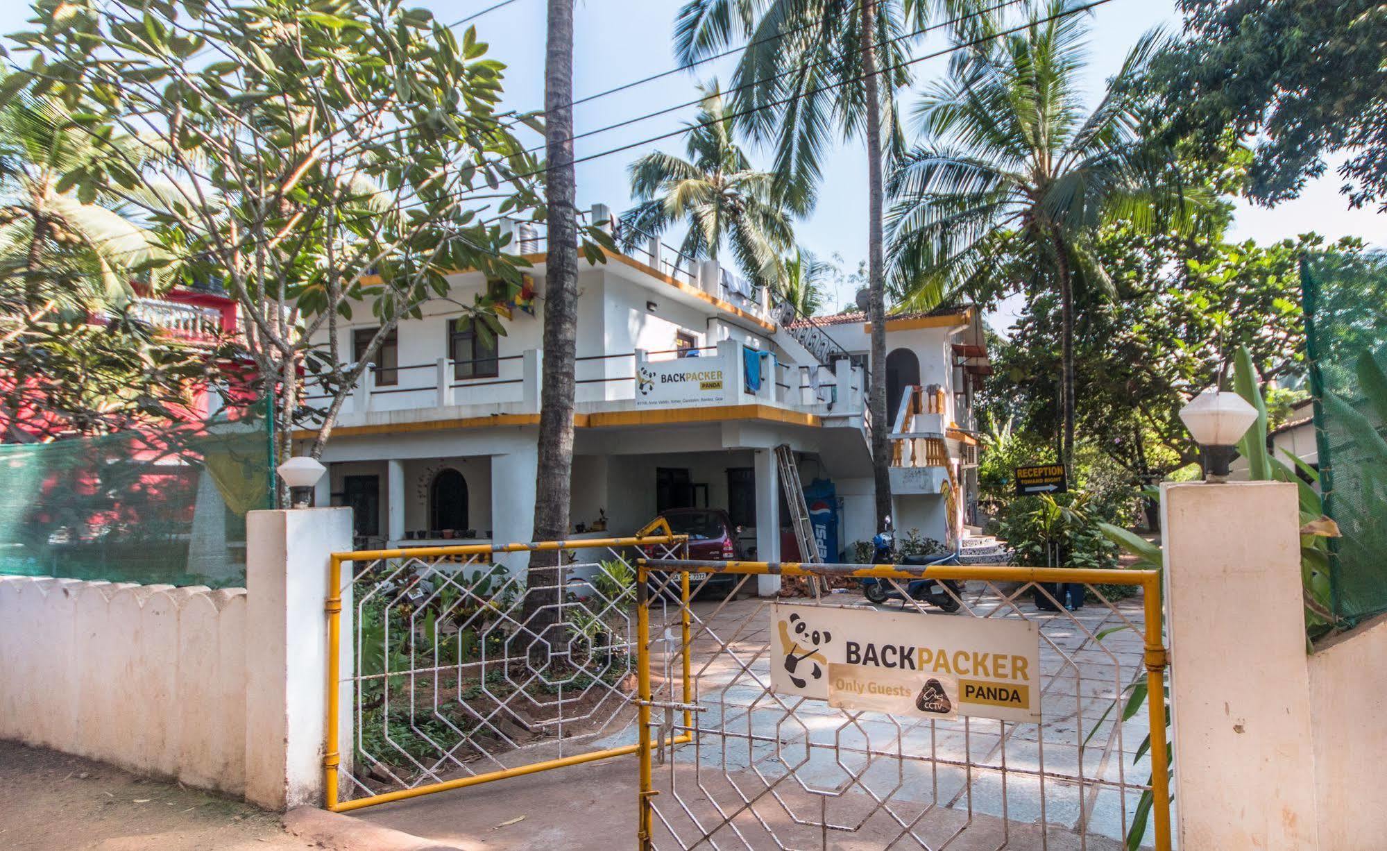 A Pousada Backpacker Panda Goa Calangute Exterior foto